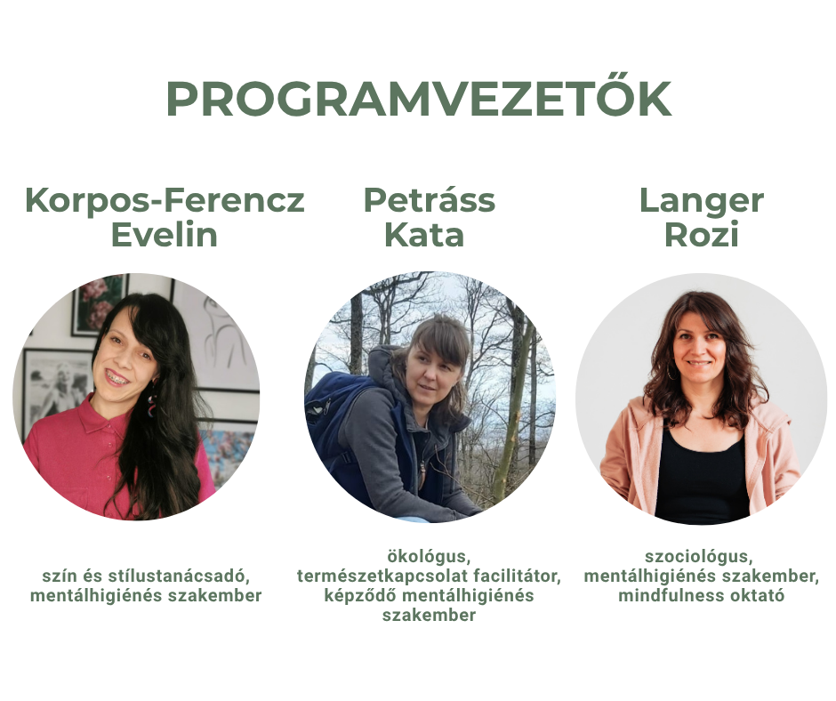 Női tábor, mindfulness, tudatos jelenlét, Langer Rozi