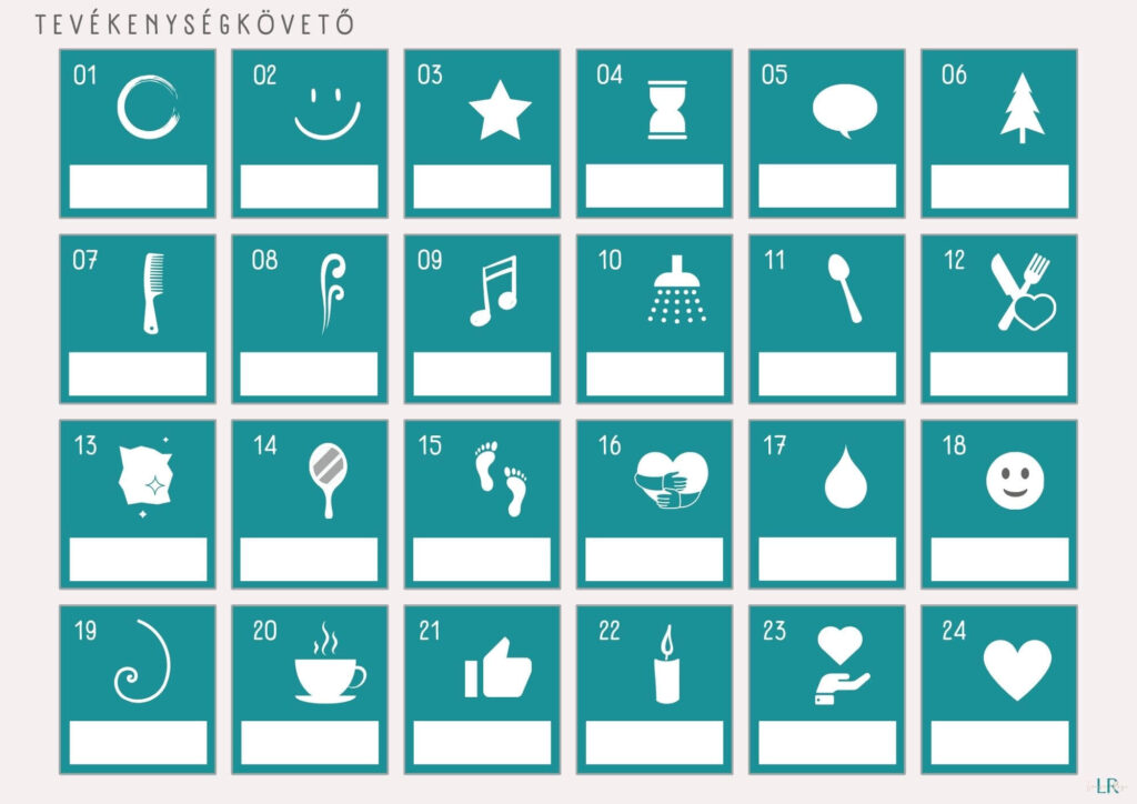 Mindfulness adventi szépségnaptár 7 Lr mindfulness adventi szepsegnaptar